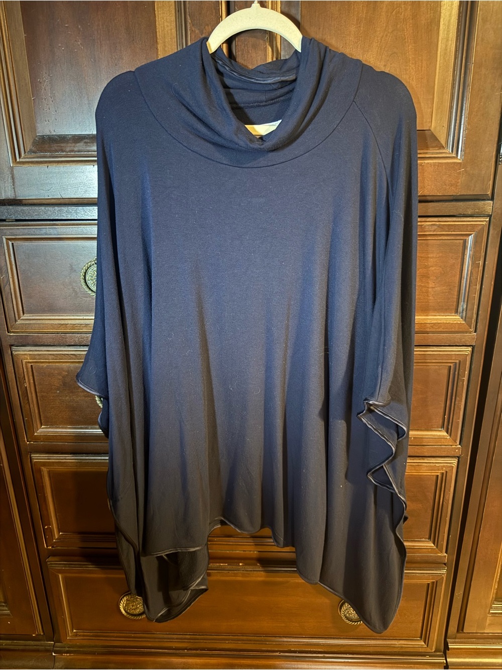 Lou & grey Xs/s navy poncho